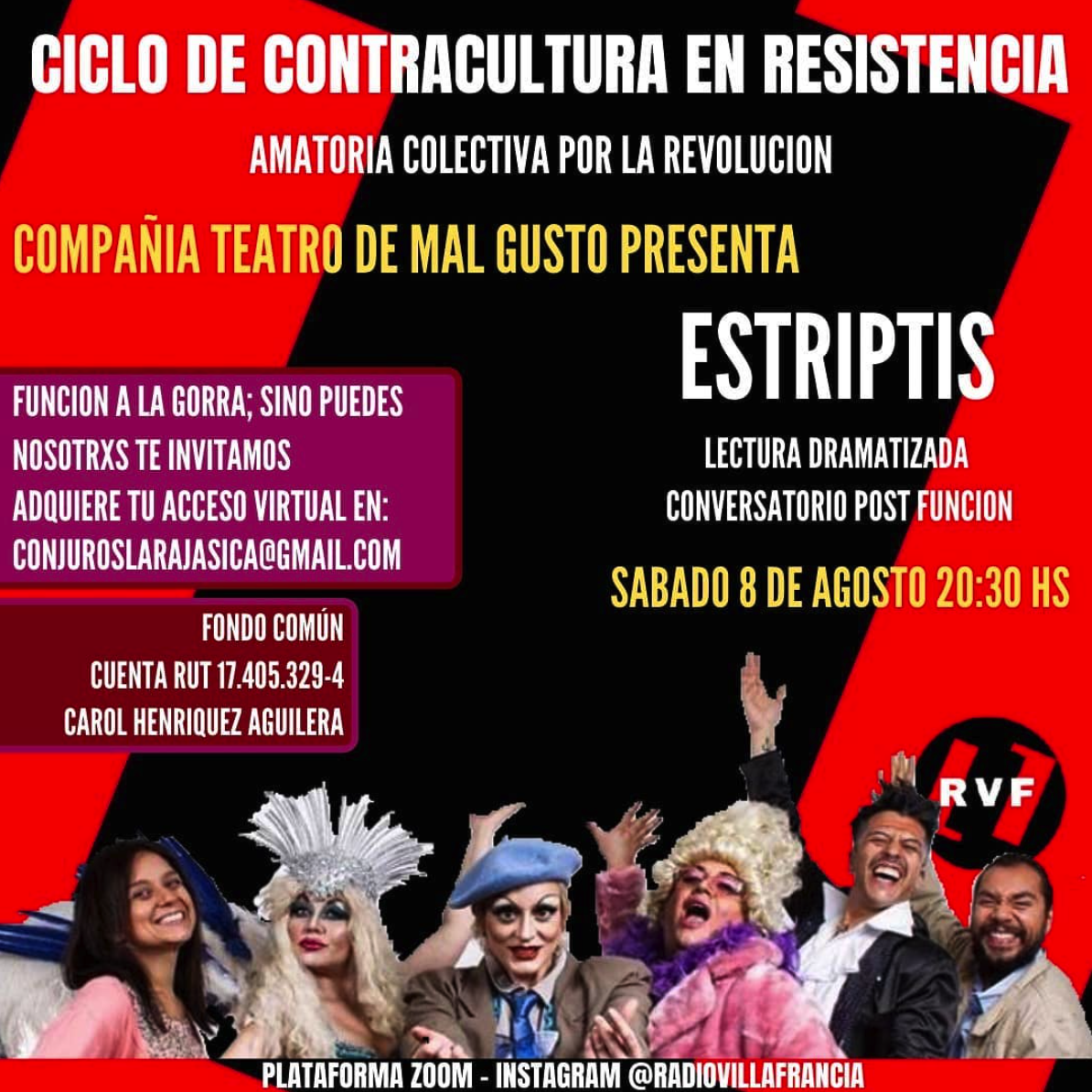 Estriptis de la compañía Teatro de mal gusto